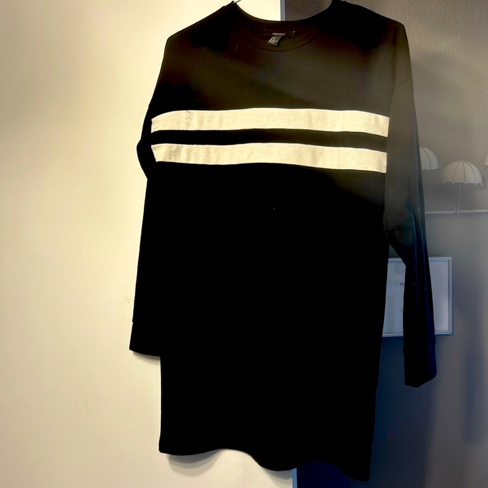 Cozy sweatshirt dress